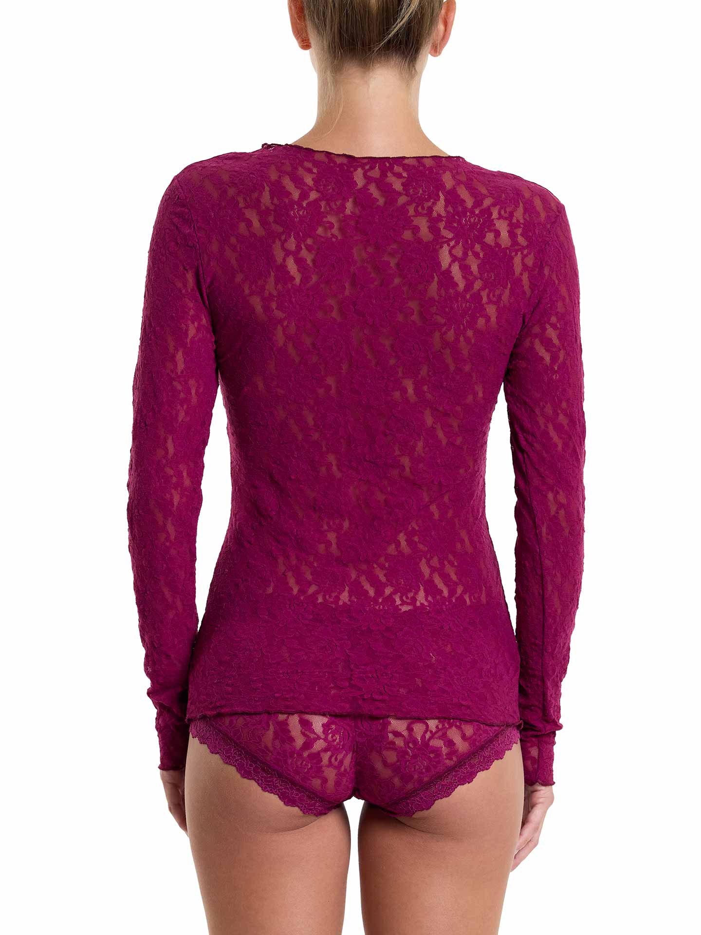 HANKY PANKY Longsleeve Top mit Spitze